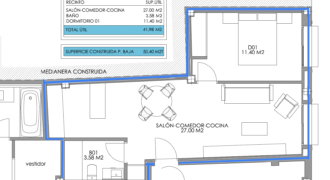 VV450 Local centro transformable vivienda